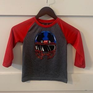 Toddler boys under Armour long sleeve shirt